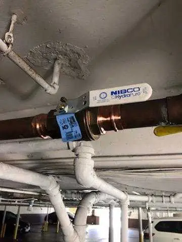 Copper pipe repair and valve work for Water Line Repair in Victory